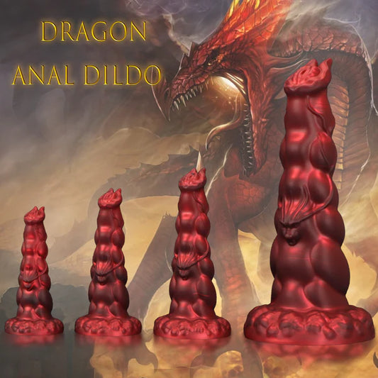 12 Inch Dragon Dildo 4 Sizes Monster Cock