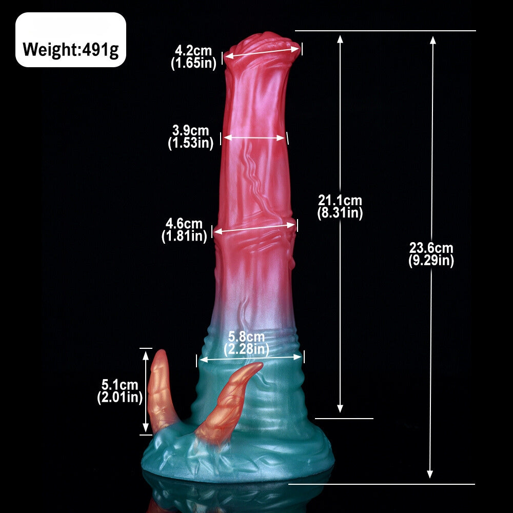 Vicky Horse Dildo with Demon Horns