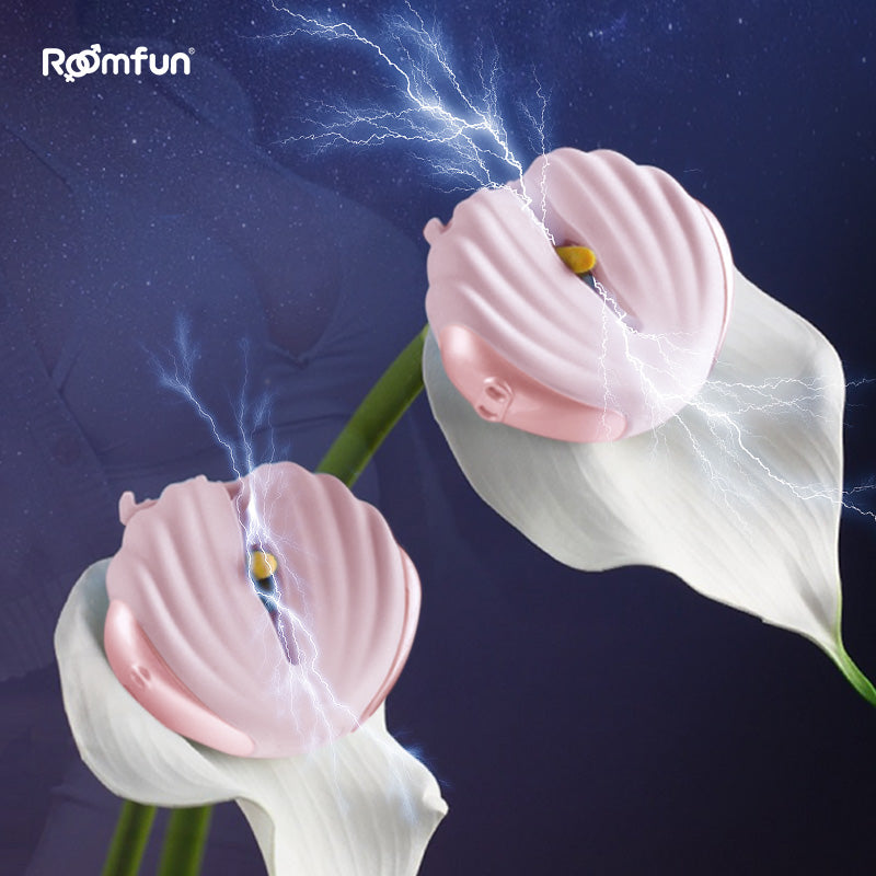 Roomfun Lightweight wireless electric shock nipple clamps