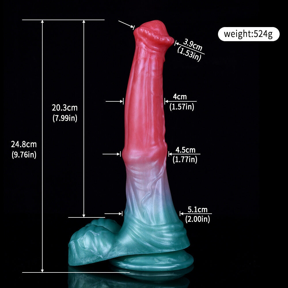 🐴 9.76-Inch Jessy - Huge Fantasy Pegasus Dildo, Large Horse Cock