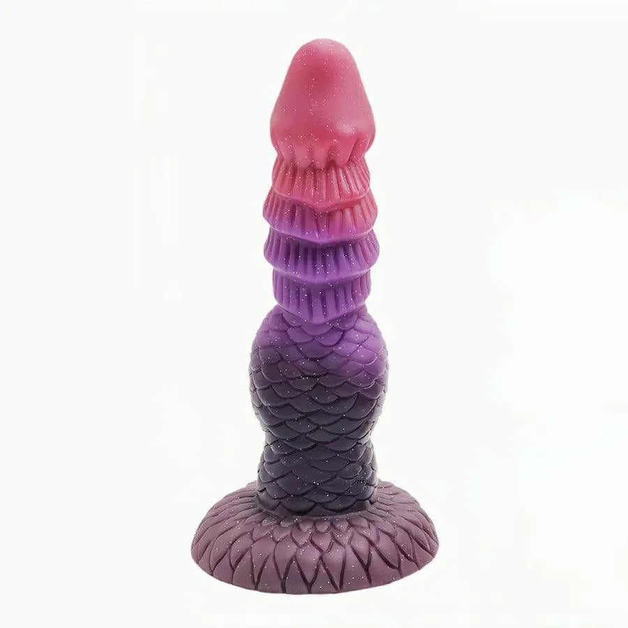 8 Inches Soft Silicone Dragon Dildo Sex Toy