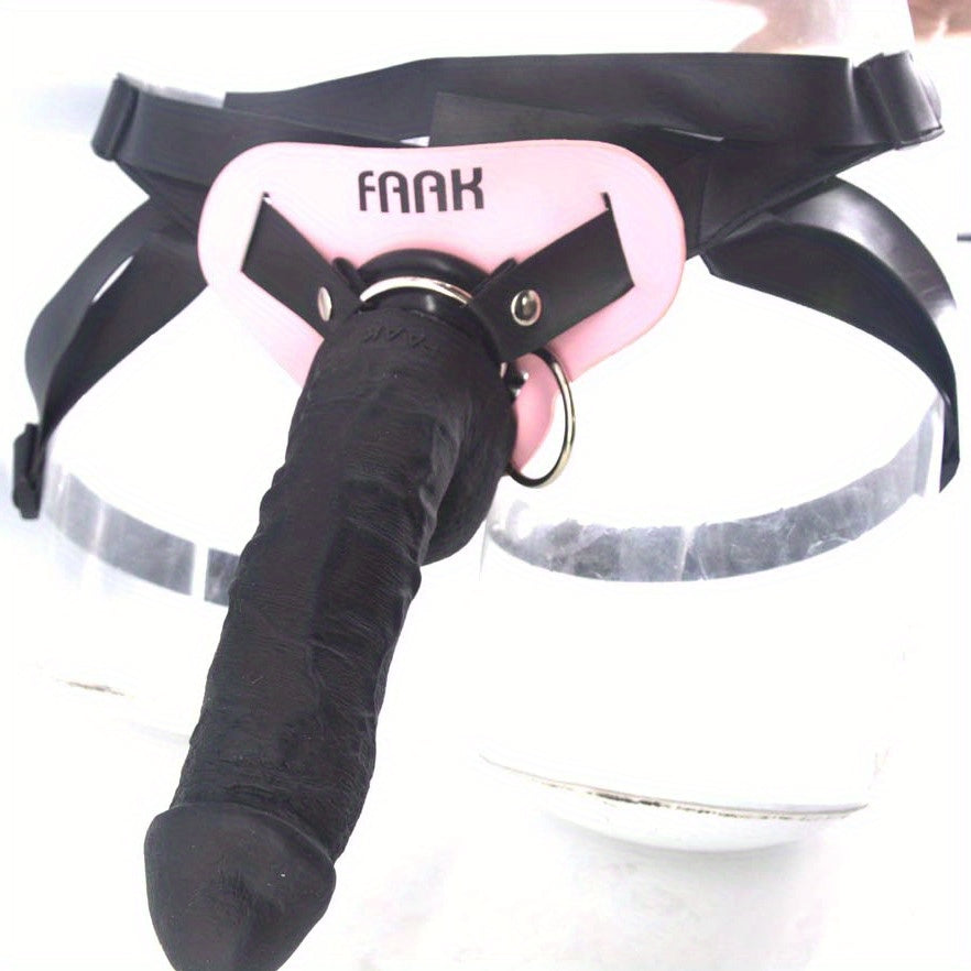 FAAK-F120 Silicone Realistic Dildo Adjustable Strap-on Dildo With Suction Cup