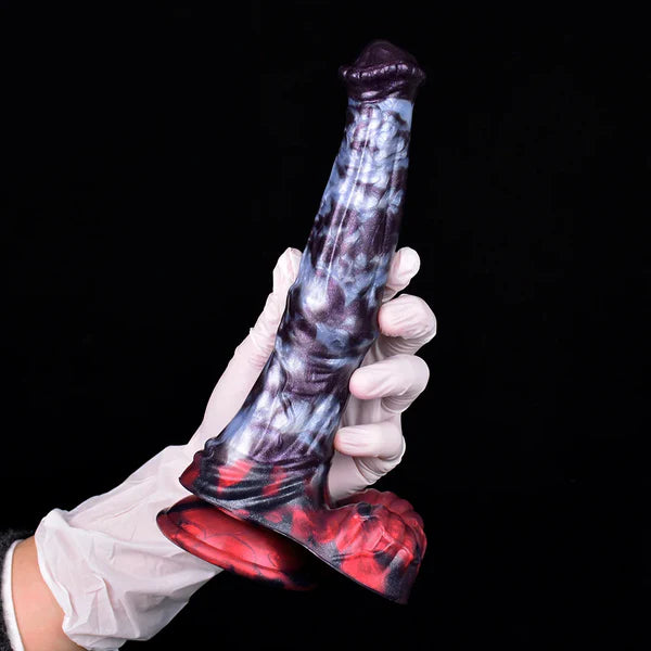 Evil Black Horse Dildo With Suction Cup