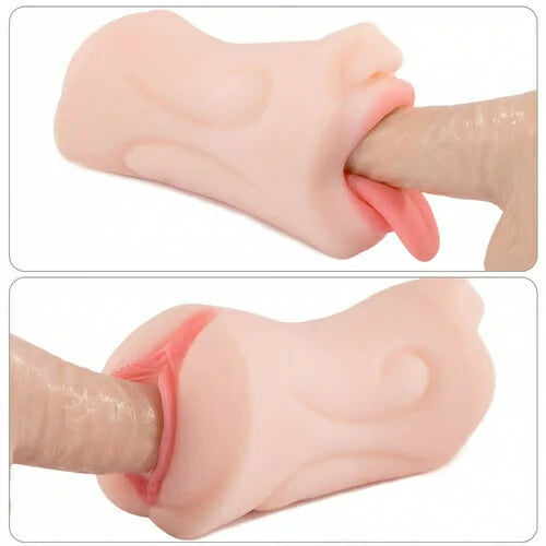 Blow Job Toy With Realistic Tongue 5.9 Inch