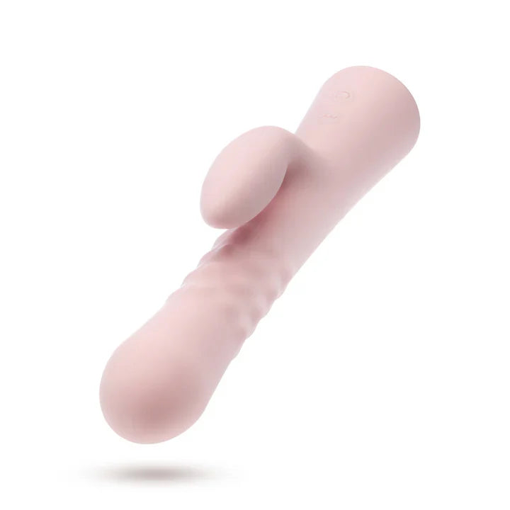 Blush Jaymie 9.25 Inch G Spot Clitoral Dual Stimulation Rabbit Vibrator