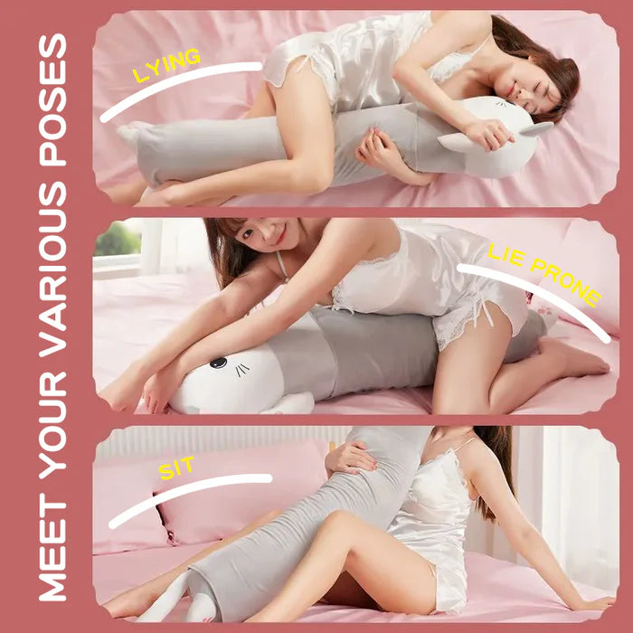 Cat Pillow Thrusting & Vibrating  Dildo Machine