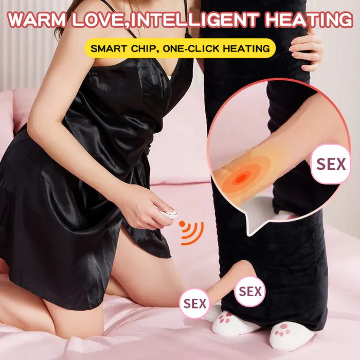 Cat Pillow Thrusting & Vibrating  Dildo Machine