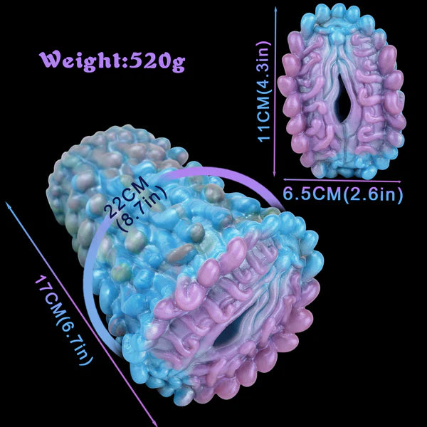 Coral Monster Fake Pussy Male Masturbator