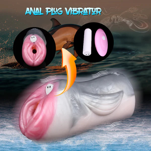 Dolphin Fleshlight Masturbator Male Sex Toy