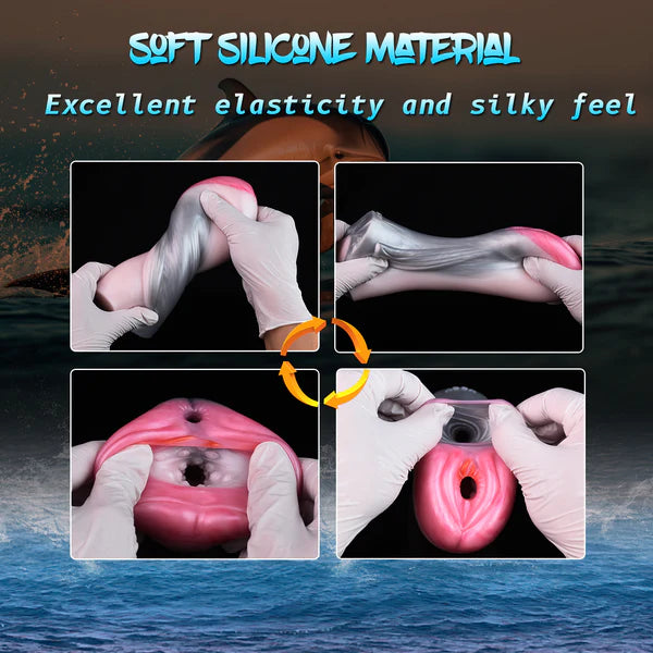 Dolphin Fleshlight Masturbator Male Sex Toy