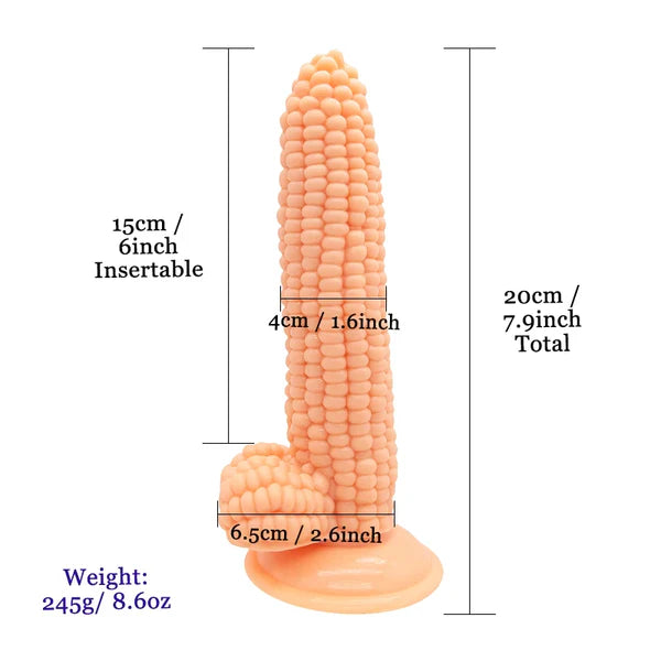 Fantasy Corn Dildo Anal Toys