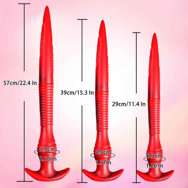 Long Dildo Fantasy Tentacle 22 Inches