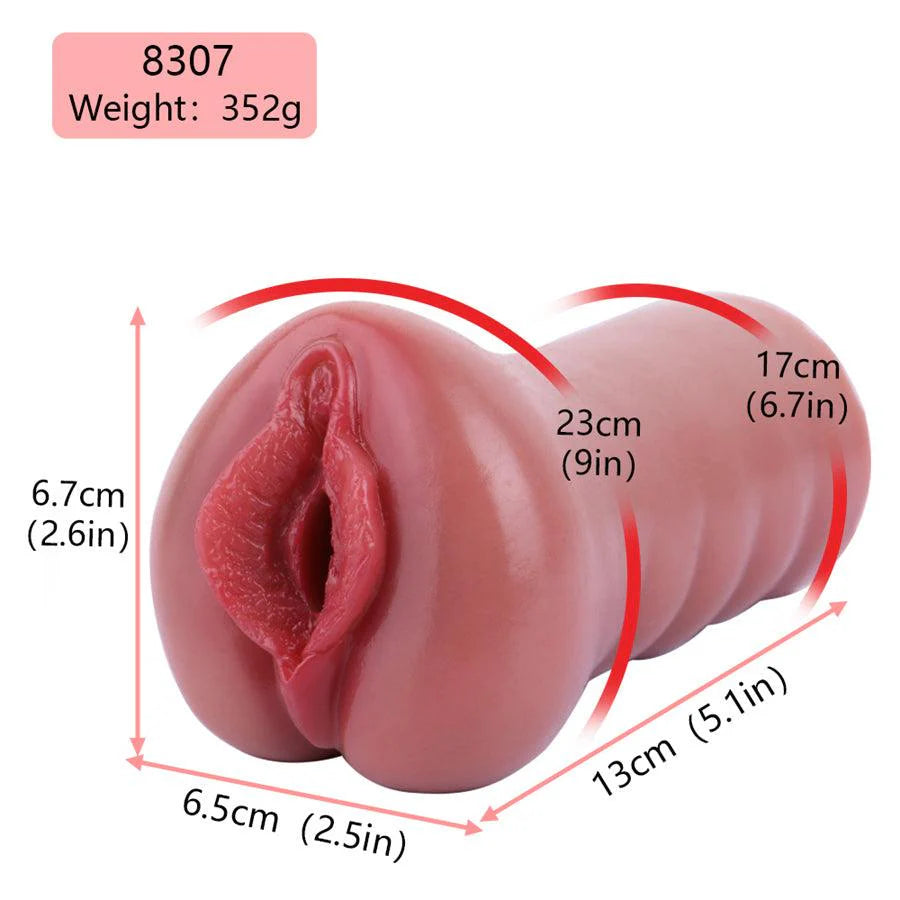 Masturbating Sleeve Soft Silicone Lifelike Vagina