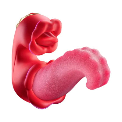 OpalSway Twin Rose Thrusting G Spot Vibrator