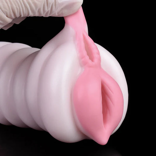 Pink Piggy Sprial Soft Fantasy Stroker