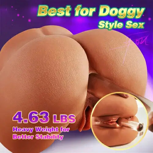 Pocket Pussy Ass Brown Doggie Realistic Design