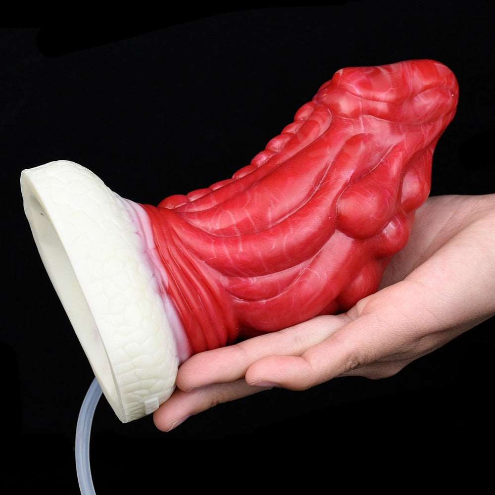 🐲 6.5-Inch Grond - Squirting Dragon Butt Plug, Fantasy Anal Dildo