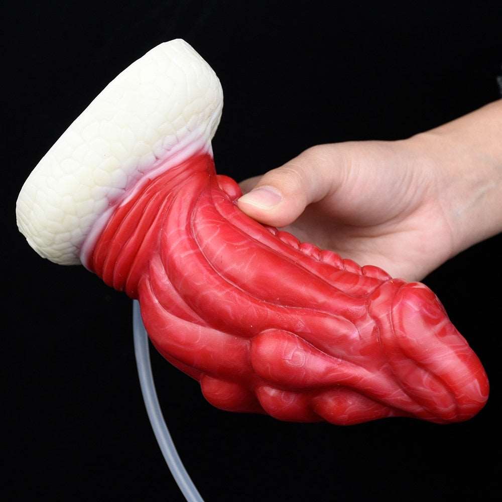 🐲 6.5-Inch Grond - Squirting Dragon Butt Plug, Fantasy Anal Dildo