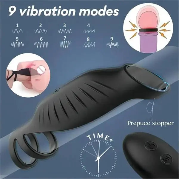 Semensentry - 9 Vibrating Efficient Cock Ring