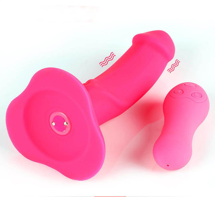 Blossom Remote Control Realistic Strap-On Dildo For les