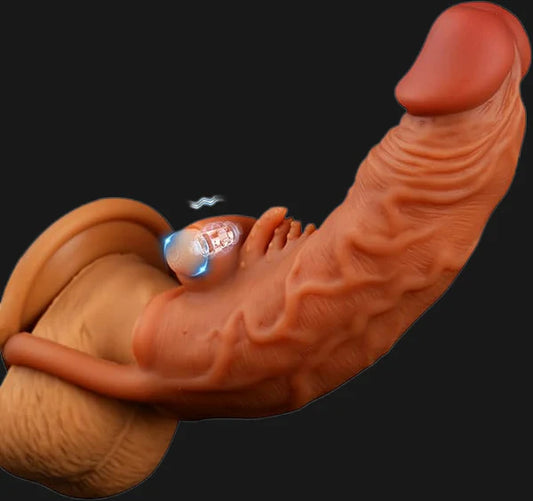 Vibrating Penis Extenders Realistic Design