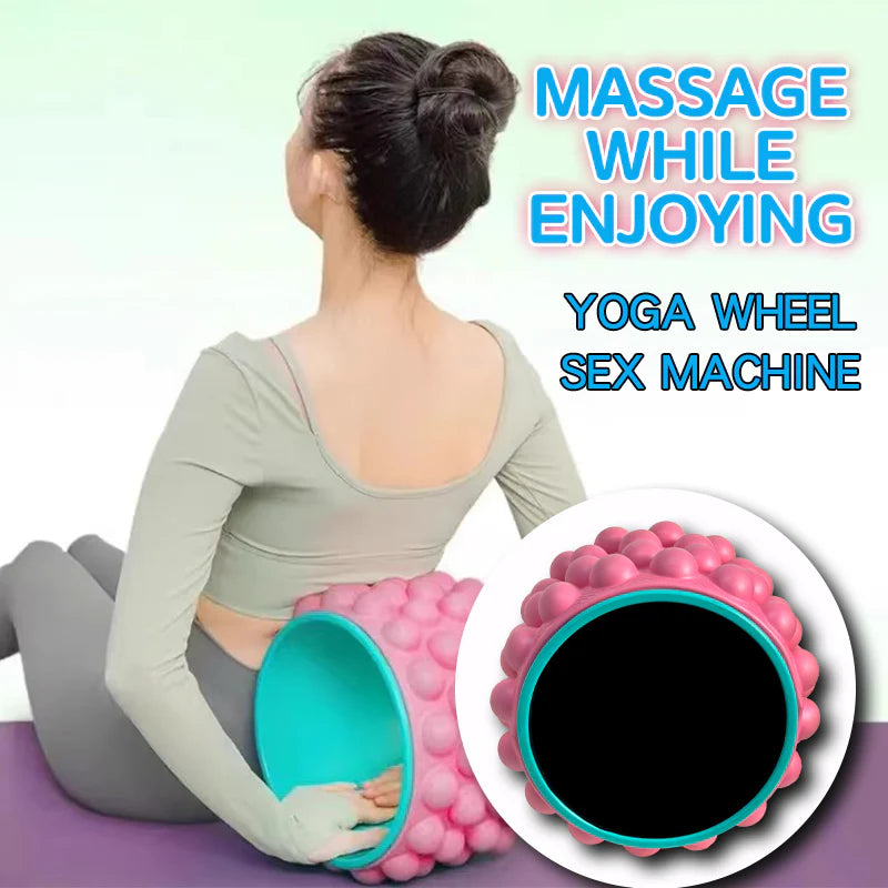 Yoga Wheel Simulated Penis Sex Machine