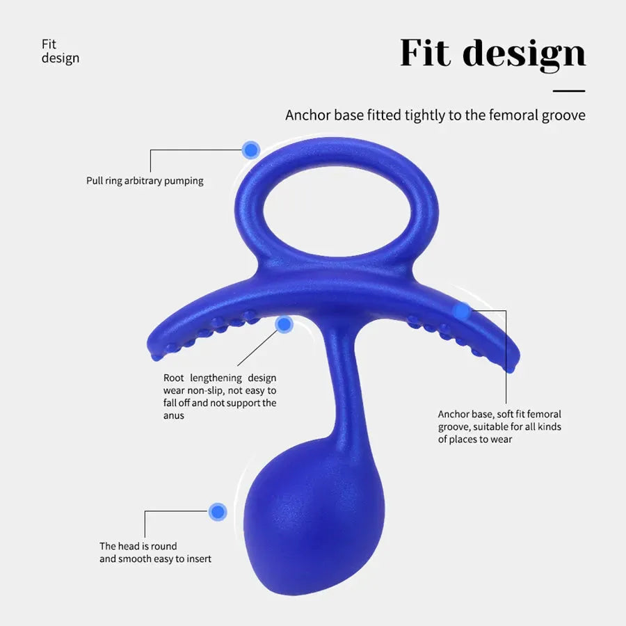 Silicone Male Butt Plug