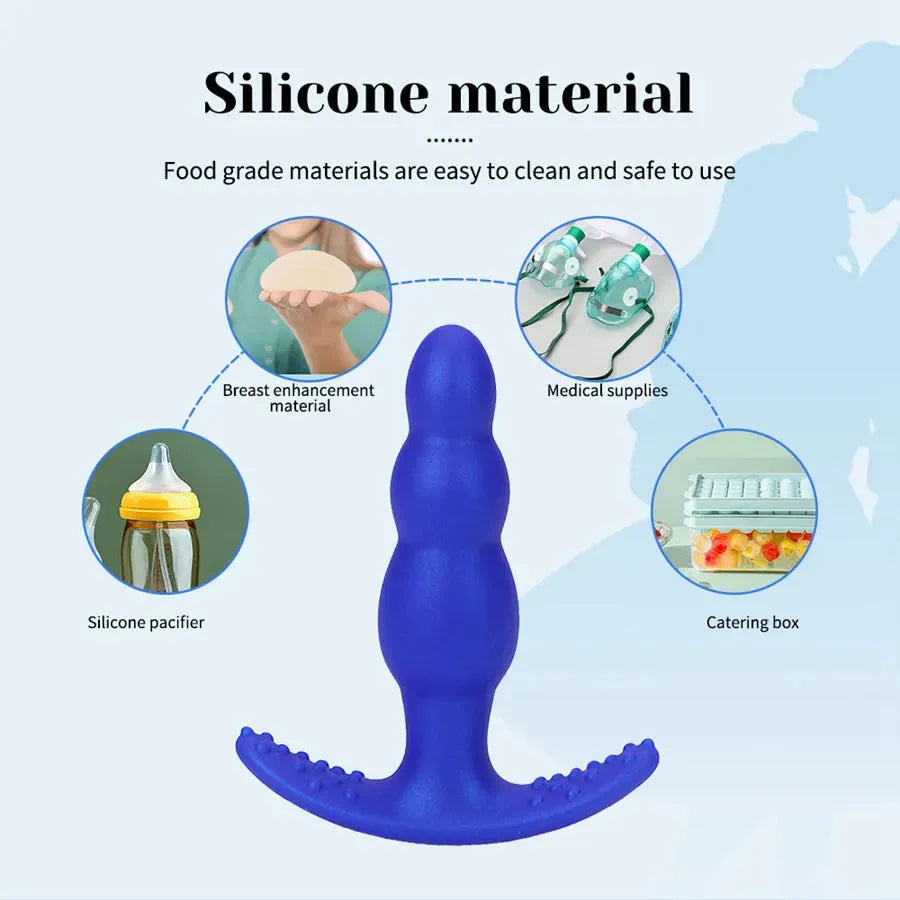 Wearable Silicone Butt Plug