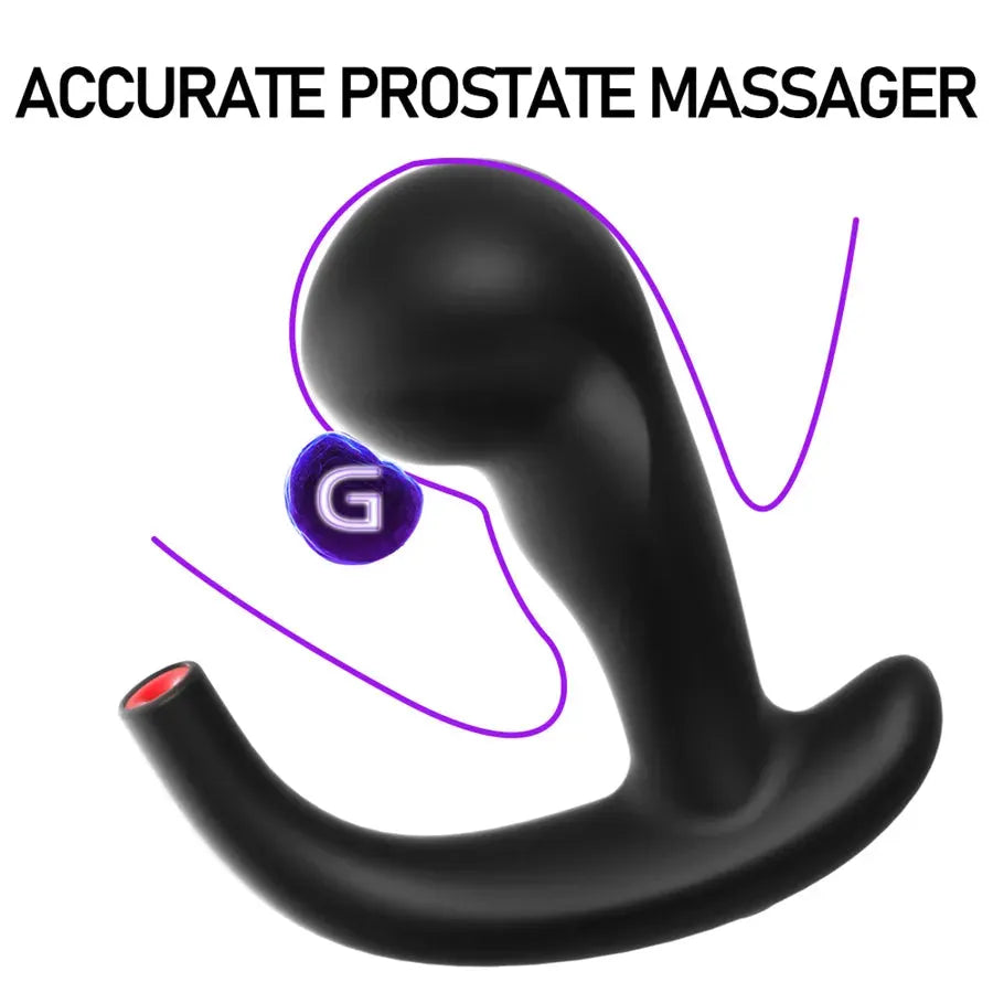 Inflatable Vibating Prostate Massager