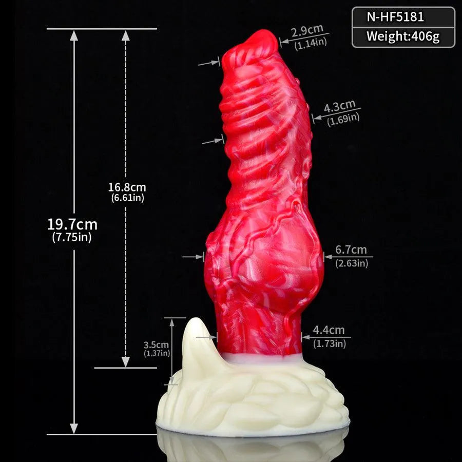 Augus Silicone Monster Dildo