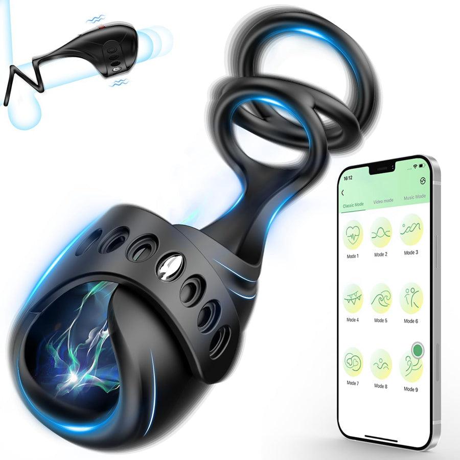 Bluetooth Remote Control Penis Vibrator