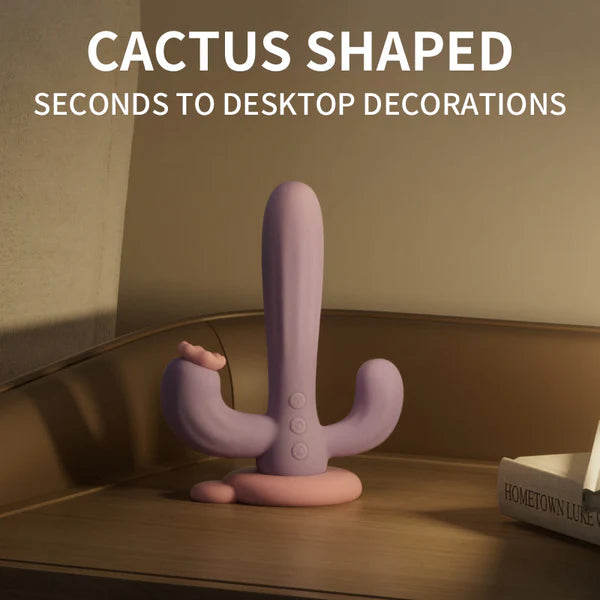 Cactus Vibrator 3 in 1 Sucking