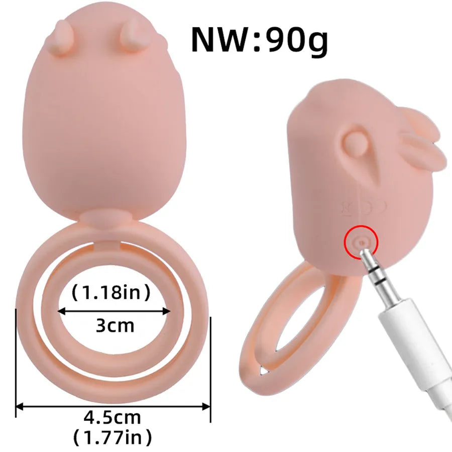 Xinghaoya Silicone Cock Vibrator