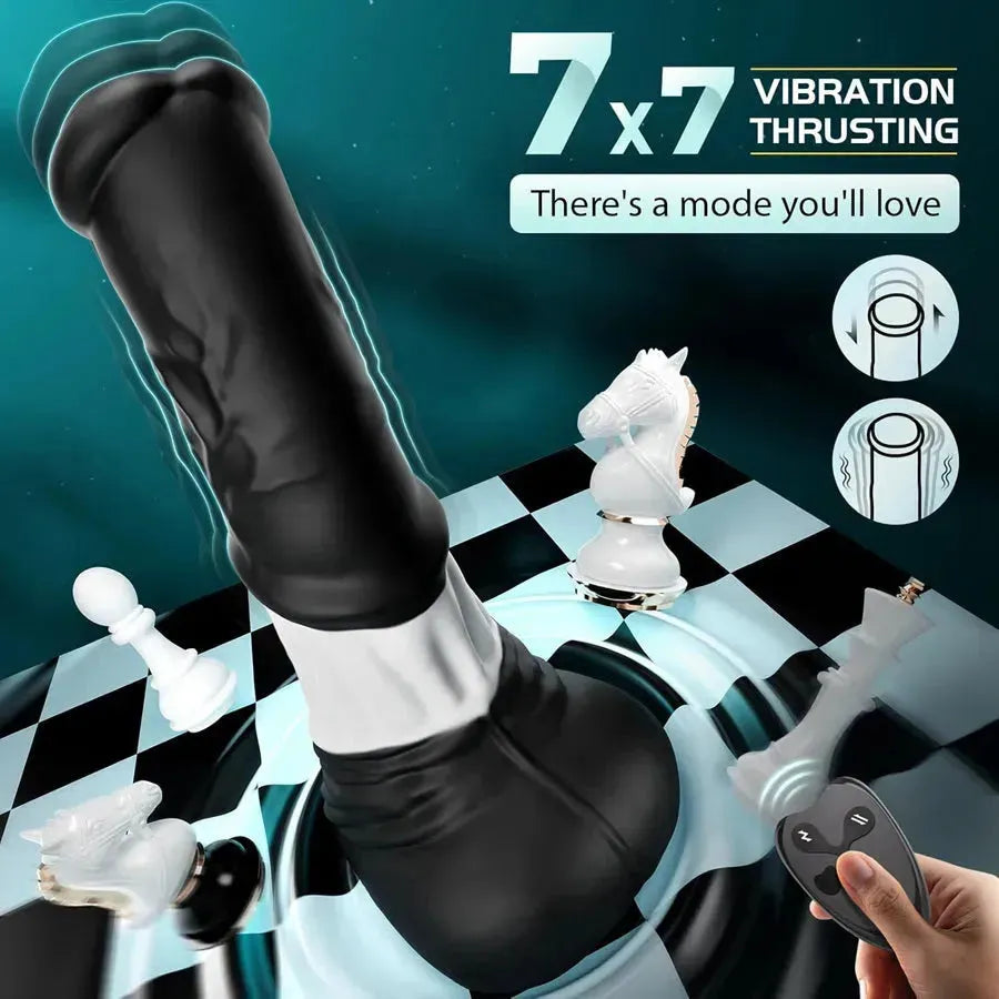 Remote Control Thrusting Horse Dildo