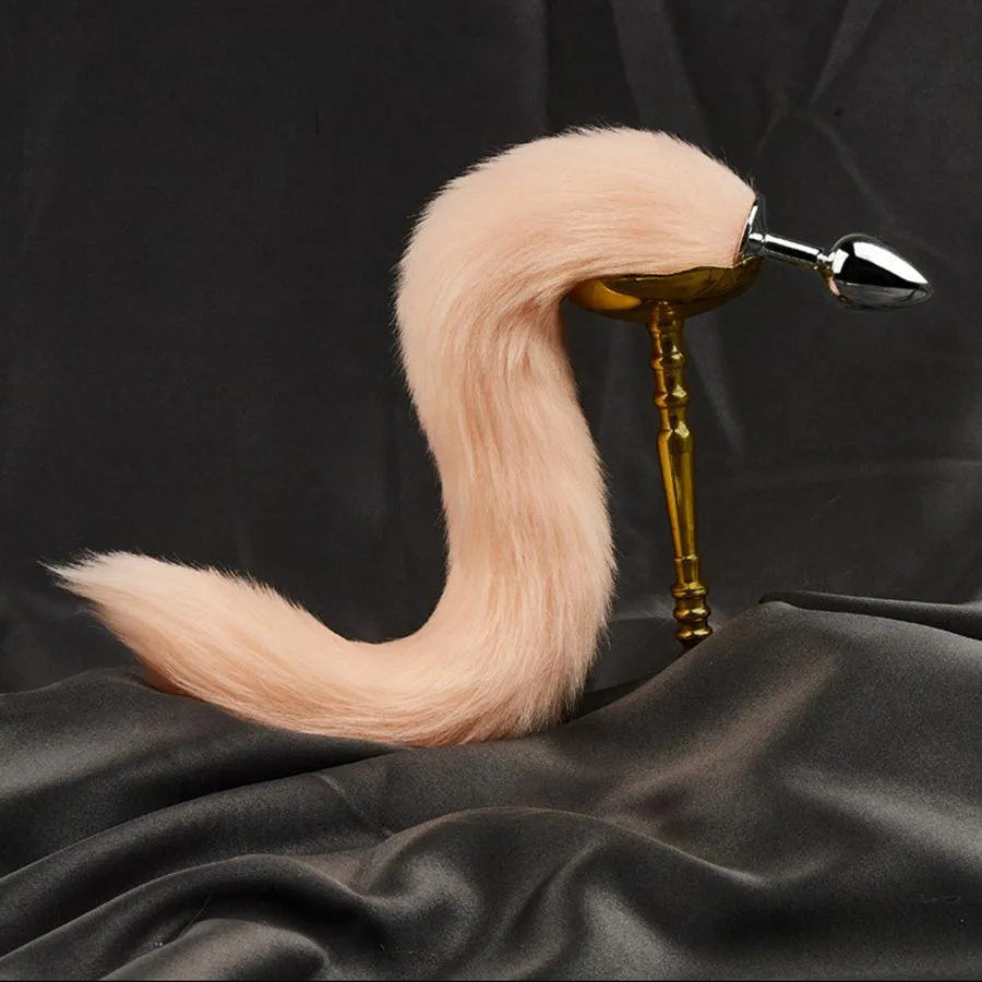 Fox Tail Anal Plug BDSM Toys