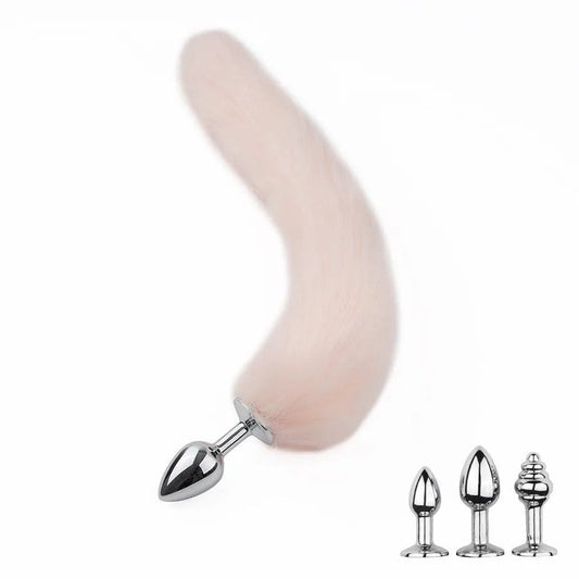 Fox Tail Butt Plug BDSM Toy