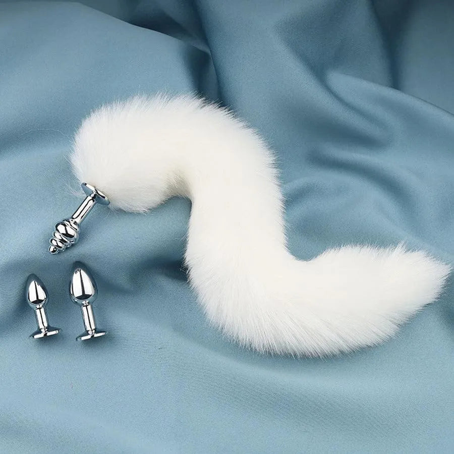 Fox Tail Butt Plug BDSM Toy