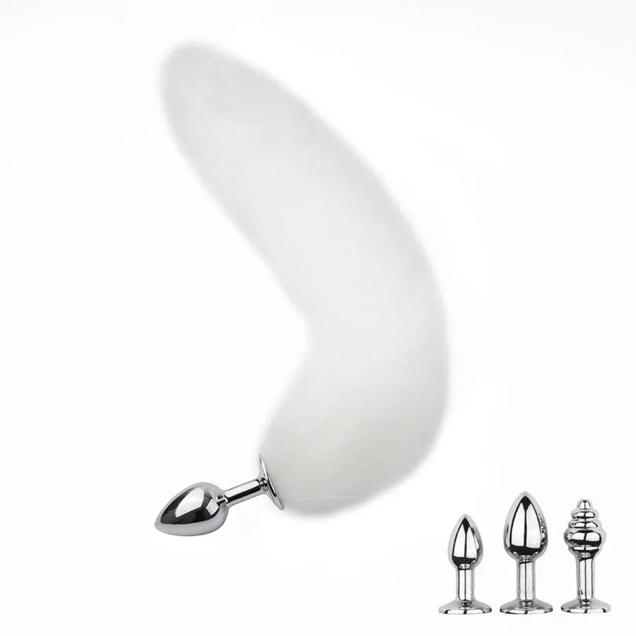 Fox Tail Butt Plug BDSM Toy