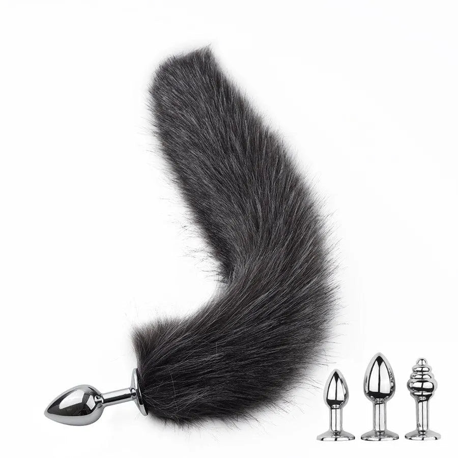 Fox Tail Butt Plug BDSM Toy