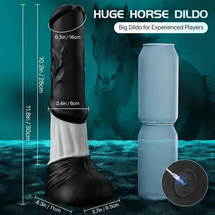 Remote Control Thrusting Horse Dildo