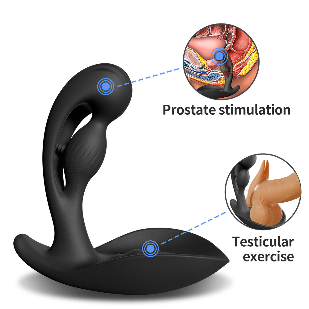 Remote Control Prostate Milking Vibrator