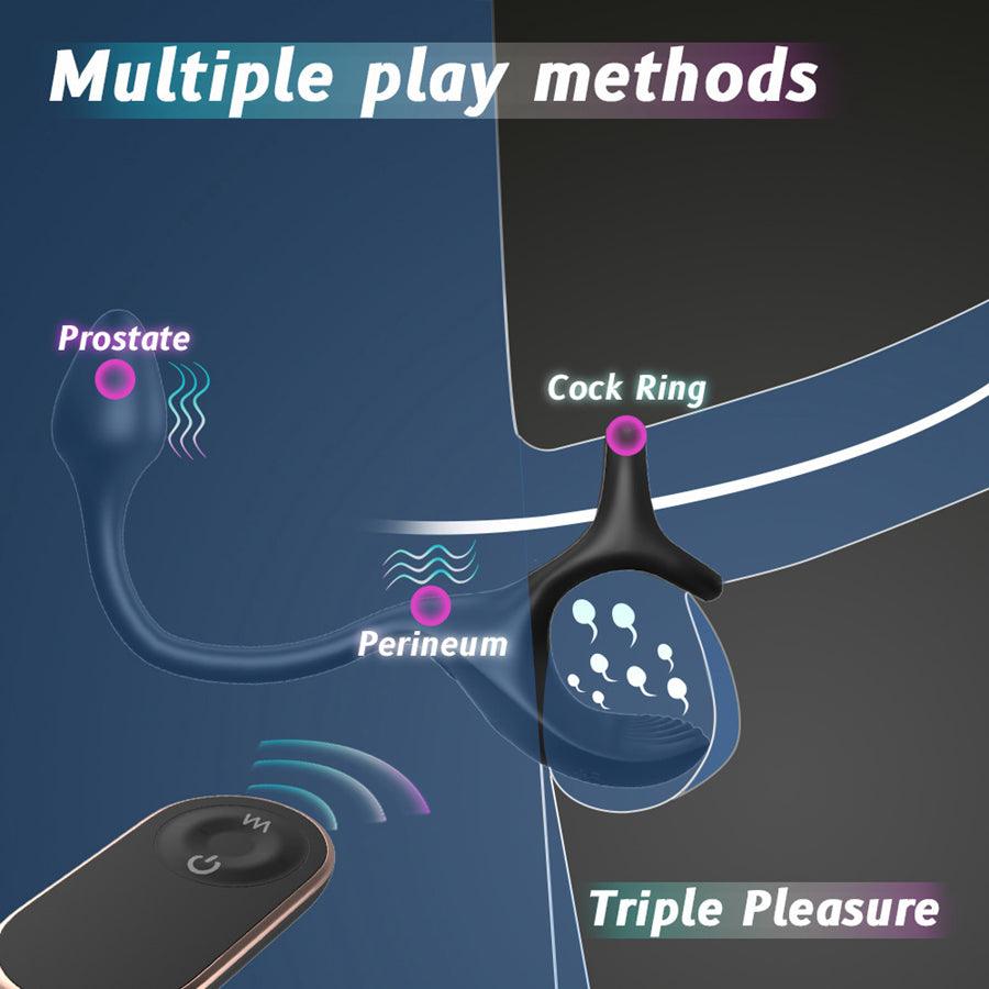 Remote Control Vibrating Male Sex Toy