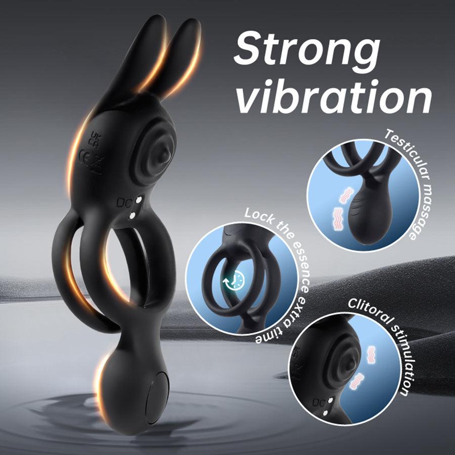 Remote Premium Couples Vibrating Cock Ring