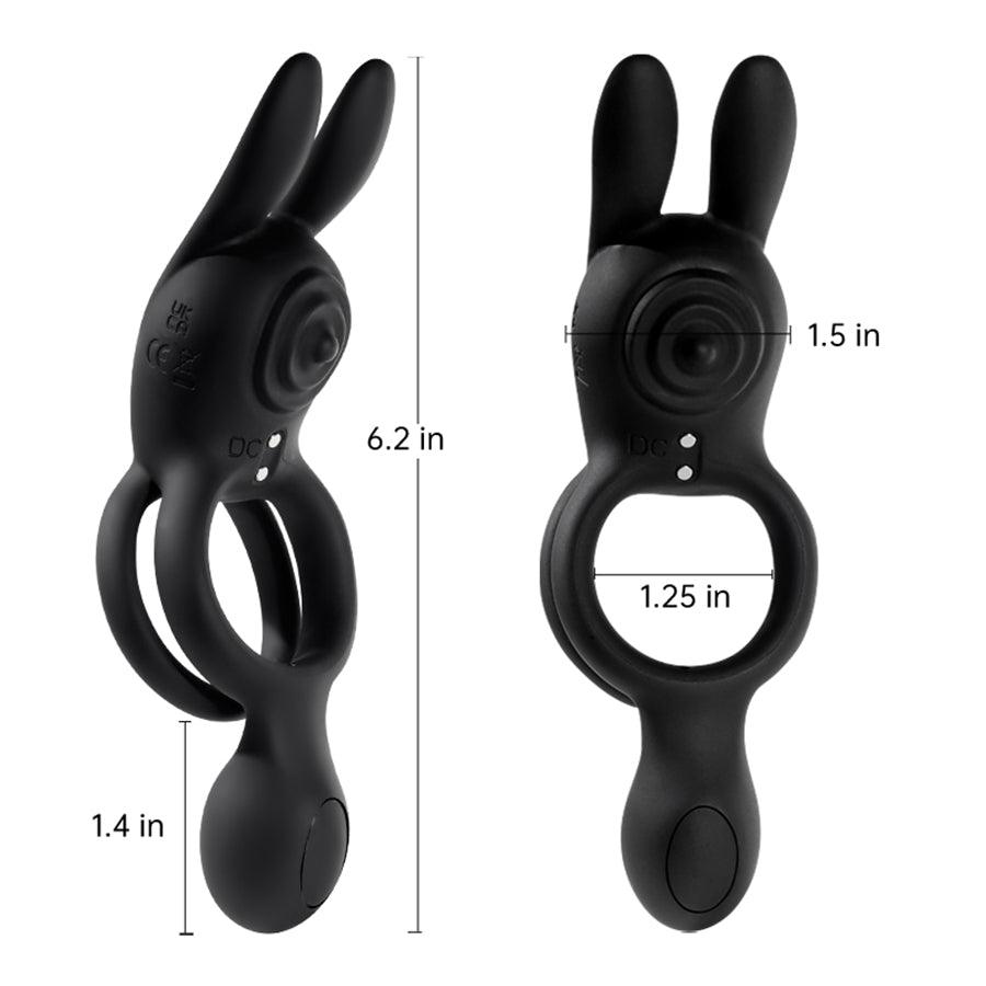 Remote Premium Couples Vibrating Cock Ring