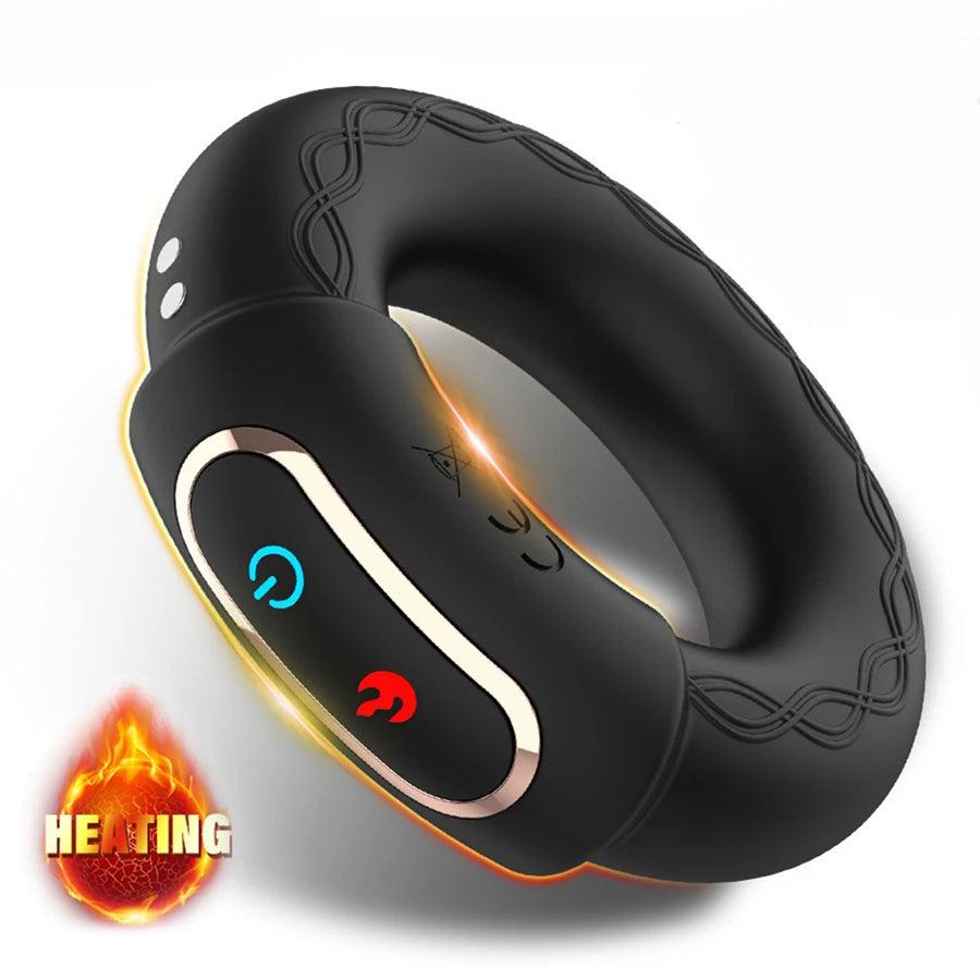 Smart Heating Cock Ring Vibrator