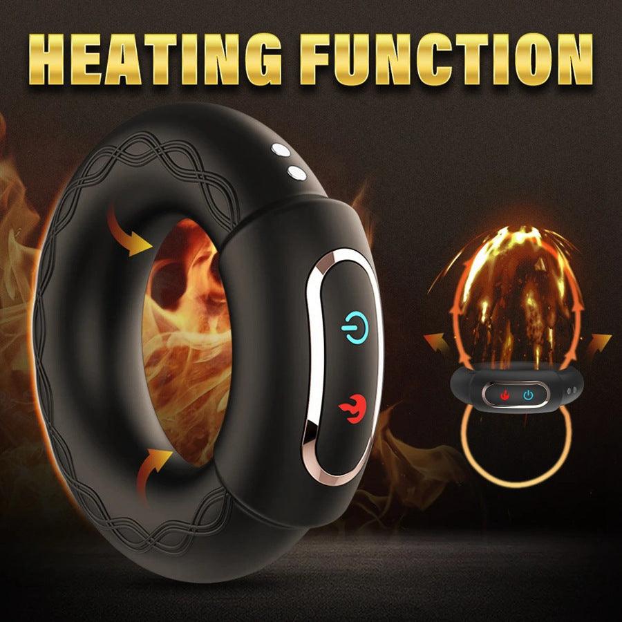 Smart Heating Cock Ring Vibrator