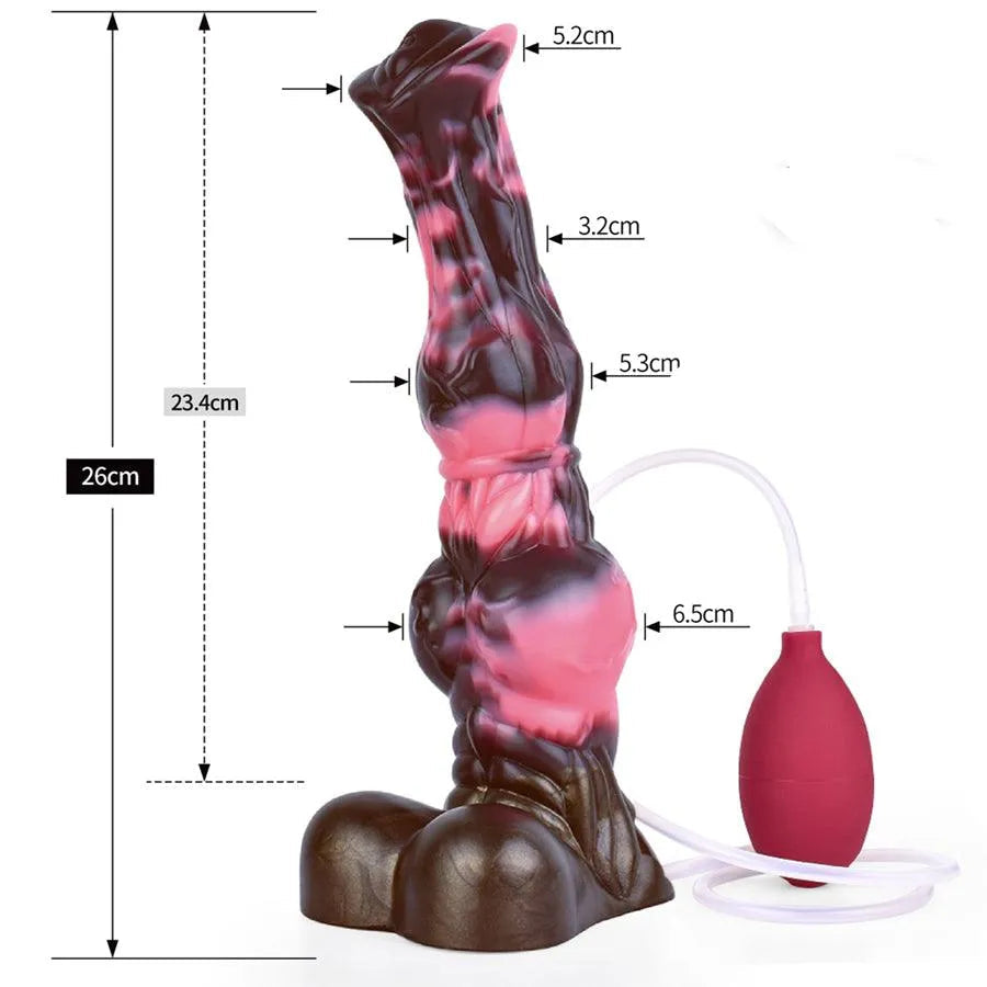 The Ultimate Pleasure Companion Squirting Horse Dildo