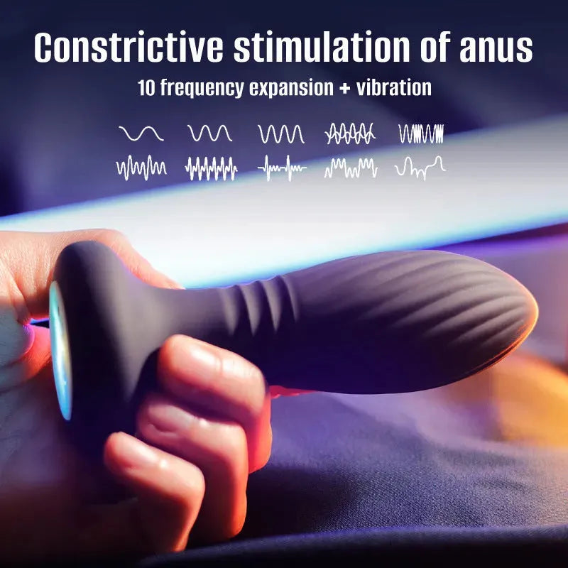 Remote Control Thrusting Anal Toy