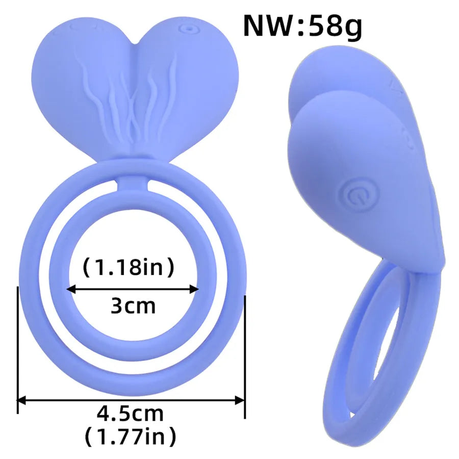 Xinghaoya Silicone Couples Vibrator