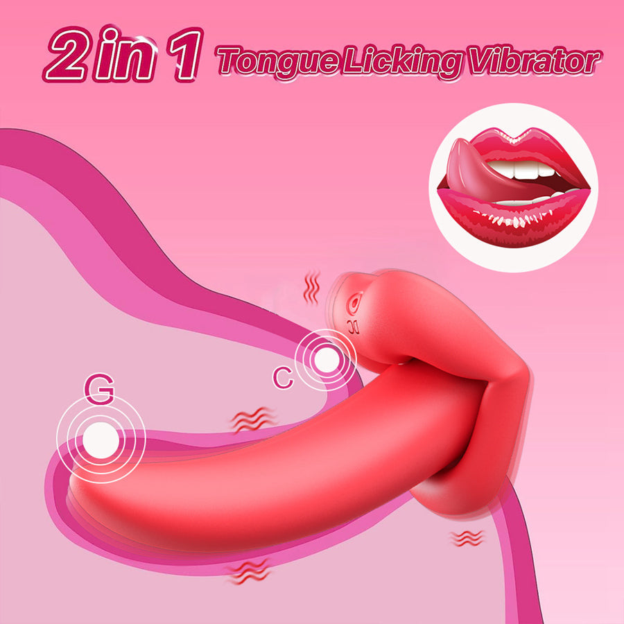 Xinghaoya Tongue Vibrator With Remote